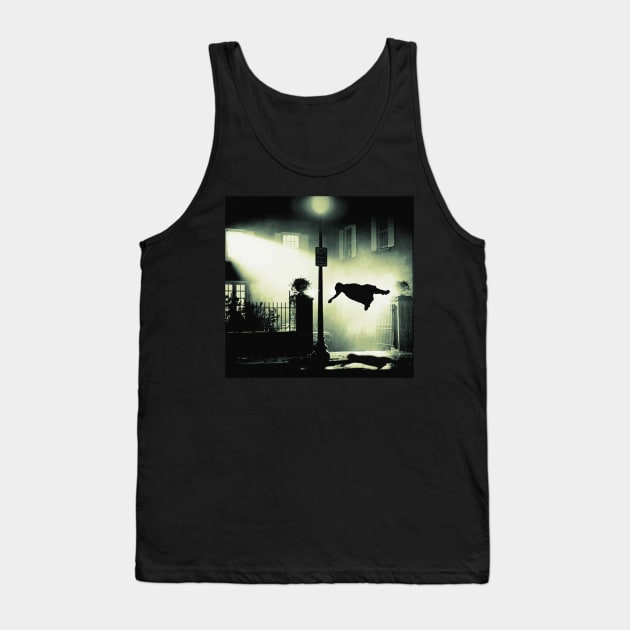 The Exorcist Regan Floating Tank Top by darklordpug